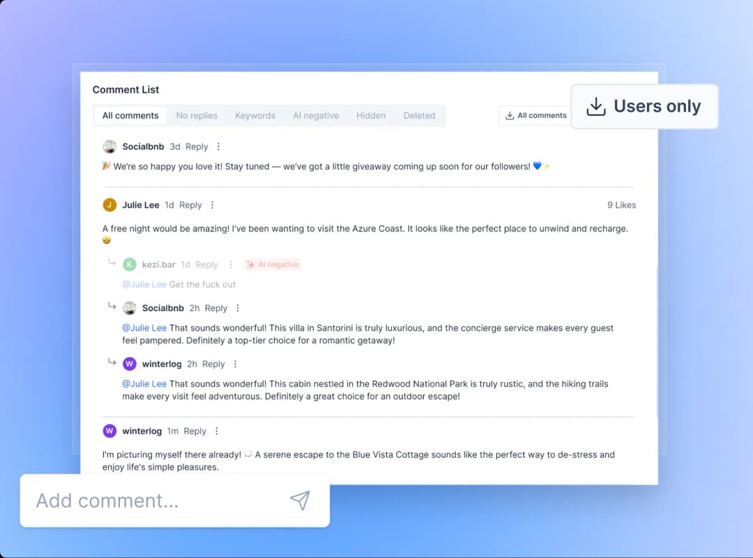feature image for 댓글 관리