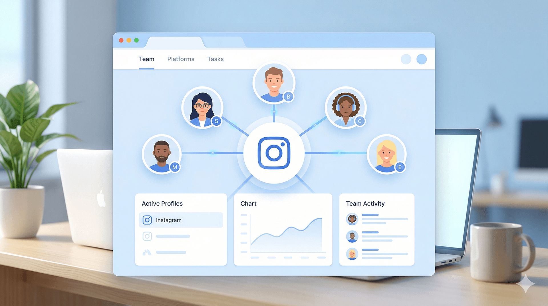 인스타그램 팀 운영, 워크스페이스로 한 번에 관리하세요 - thumbnail